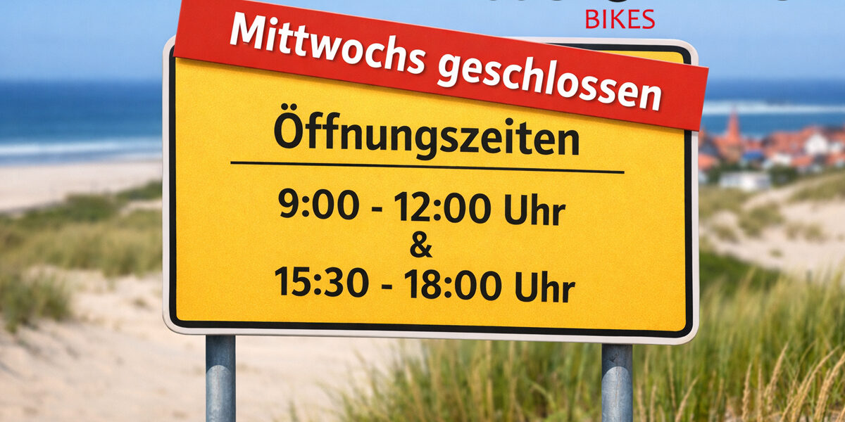 Hinweis Juist Pirates Bikes