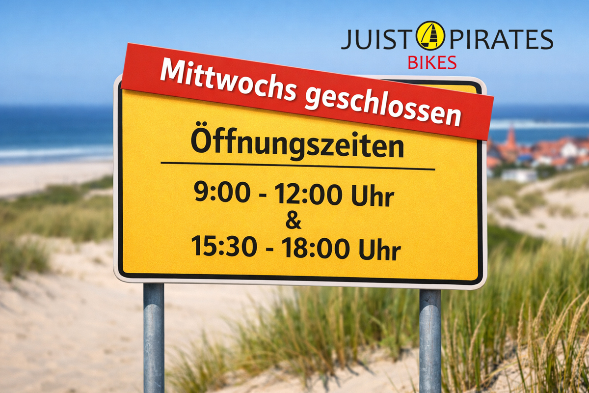 Hinweis Juist Pirates Bikes